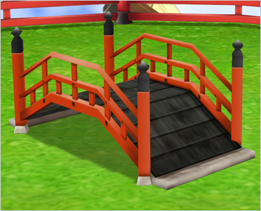 Red Arched Bridge
